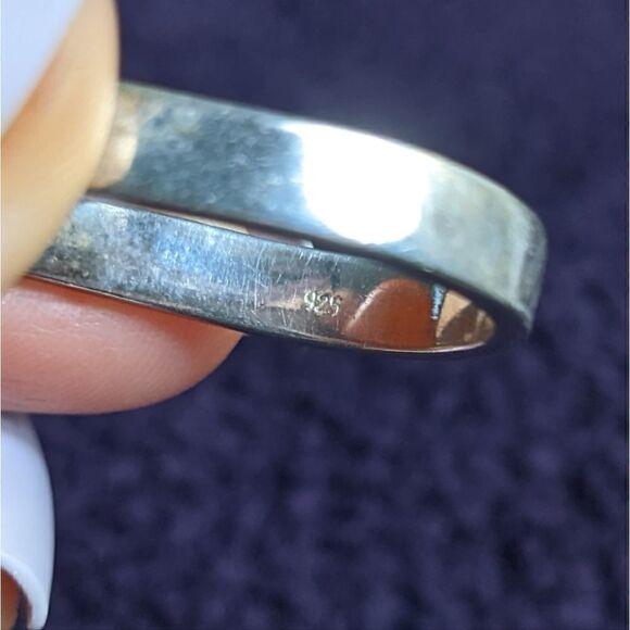 vintage jasper spinner ring  - Picture 2 of 5